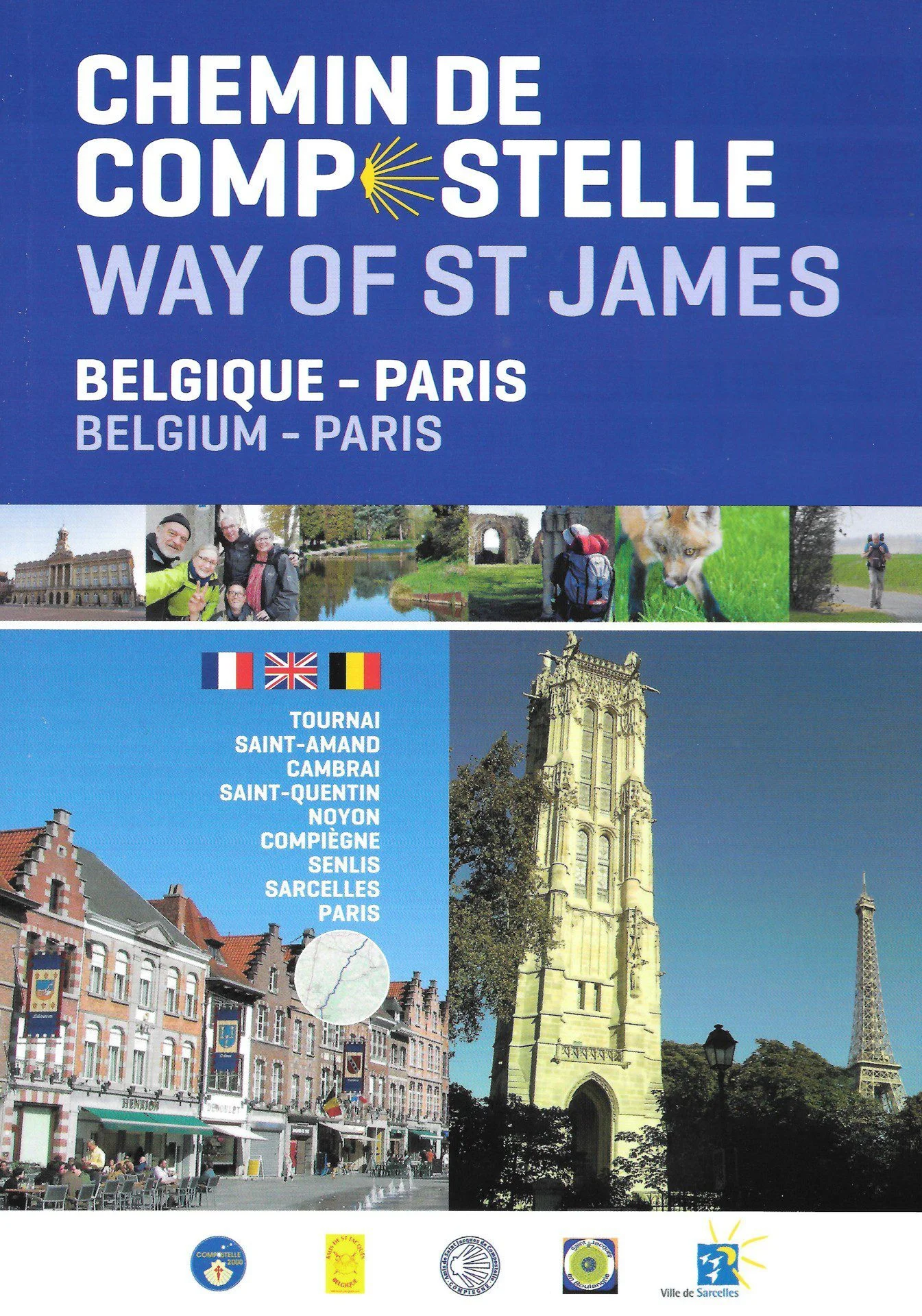 Chemin de Compostelle : Belgique - Paris