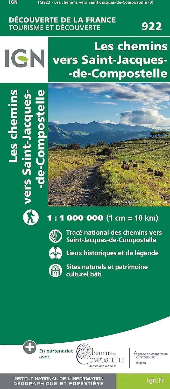 Les Chemins vers Saint-Jacques-de-Compostelle en France - 922