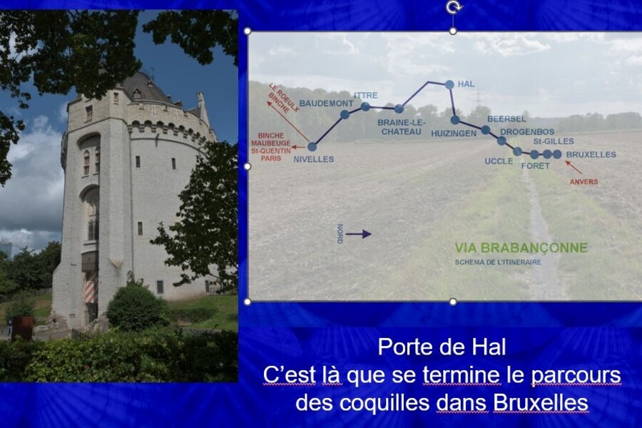 chemin de compostelle Via Brabançonne